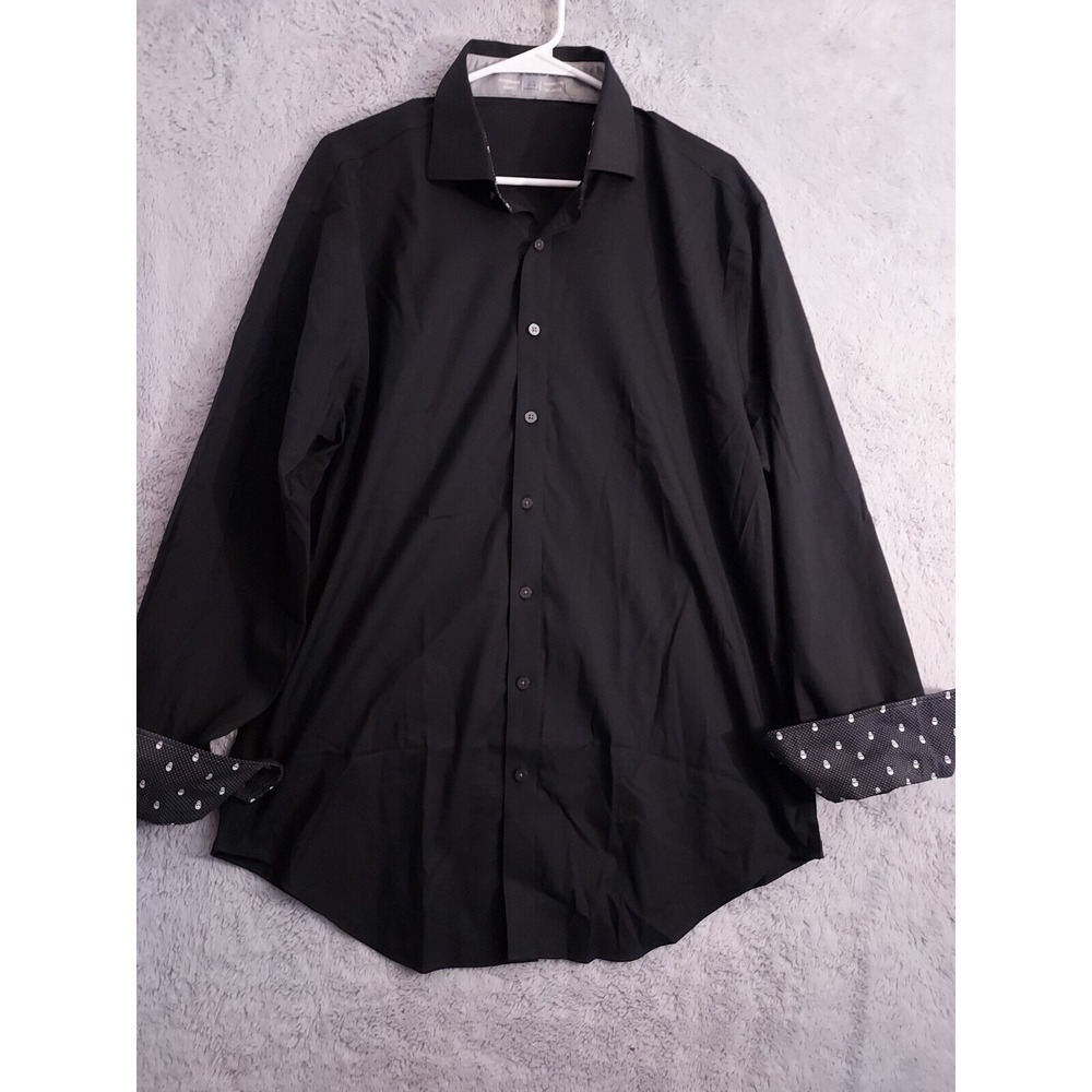 Elegant Black Button Down Shirt for Men